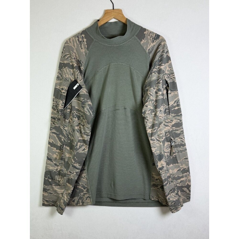 MASSIF Men’s Advanced 1/4 Zip Combat Shirt FR Multicam XL Made in USA